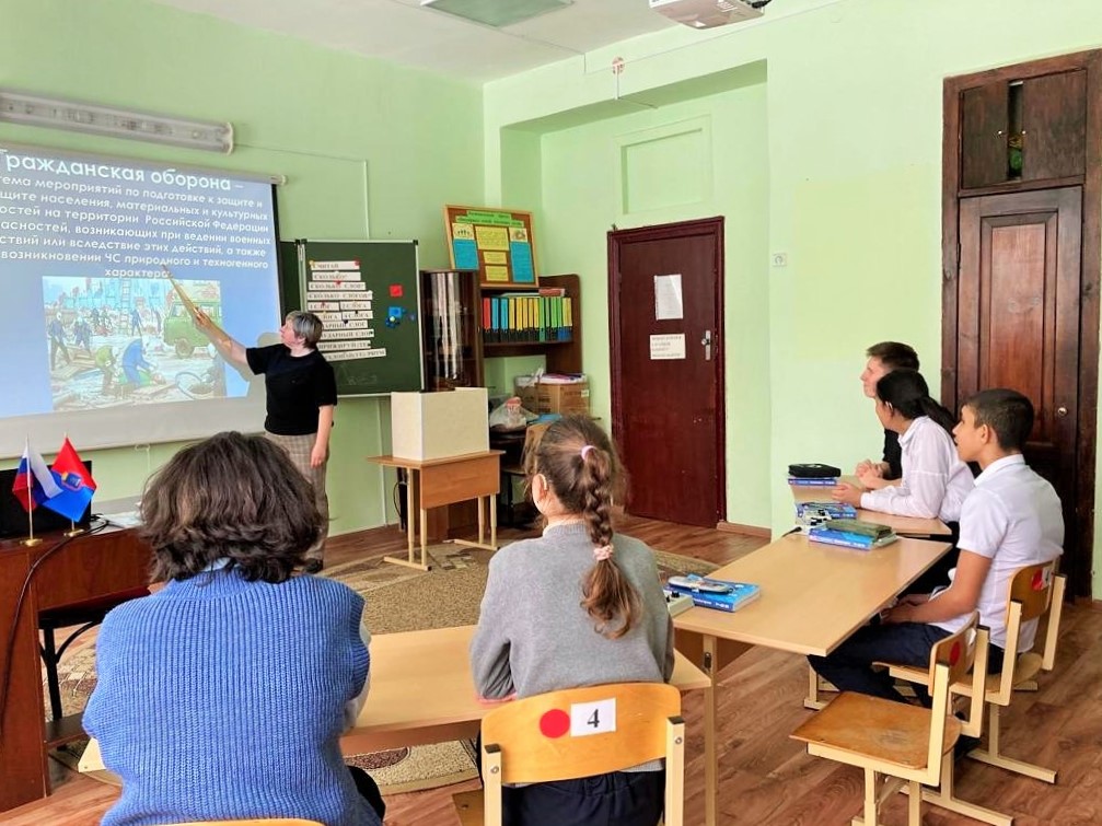 Урок по основам безопасности жизнедеятельности.